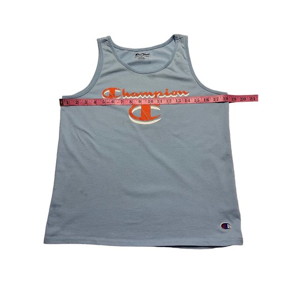 Champions.Tank top athletic lo women blue color size M - Picture 7 of 10